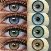 YICKYUE - Color Contact Beauty OMG Series Colorcon Black Lens Big Eyes Cosmetic Green Lenses Colorcon NEW NAJIA Series Blue Pupils