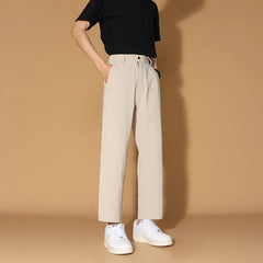HEARUJOY - Mens Pants Fashion Men's Pants Summer Suit Pants Casual Korean Men's Pants Joggers Men Streetwear Casual Sports Large Size 8XL-M