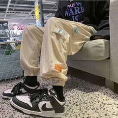 HEARUJOY - Durable Non-Pilling Non-Fading Men's Summer New Workwear Dirt-Resistant Slimming Magic Patch Ankle Pants