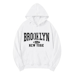 HEARUJOY - Men'S Regular Fit Fall Hooded Sweatshirt Men'S Fleece Lined Hooded Sweatshirt Street Casual Mens Sweatshirt толстовка
