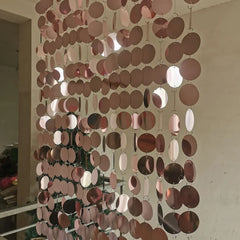 YICKYUE - PVC sequins Door Curtains Festive party supplies indoor home decoration Gold Silver Pendant ornaments bridal room arrangement
