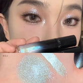 YICKYUE - Liquid Eyeshadow Highlighter Waterproof Ultra Shiny Long-lasting Mint Green Monochrome Glitter Enhances Silkworm Eyeshadow
