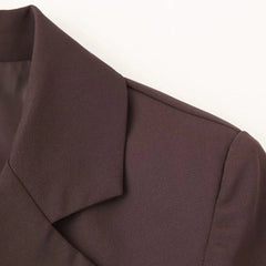 HEARUJOY - Casual Lapel Blazer Jacket Lapel Jacket Casual Jacket 72-74.5 Cm Women Blazer Brand New Condition Cuff Buttons Design
