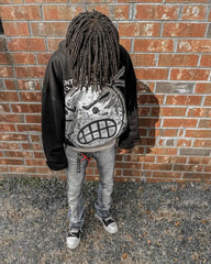 Hearujoy Harajuku cartoon print hoodies sweatshirt oversized tops hoodie streetwear goth tracksuit men popular y2k clothes men clothing