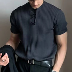 HEARUJOY - Men T Shirt T Shirt Casual Men O Neck Short Sleeve Solid Color Streetwear T Shirt For Men Fashion High Quality