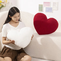 YICKYUE - Ins Heart Shaped Pillow Love Throw Pillows Valentines Day Gifts Living Room Decor Soft Plush Seat Cushion/Back Cushions Pillows