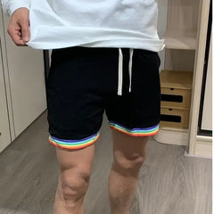 HEARUJOY - Shorts for Men Sweat Drawstring Joggers Sports Summer New in Pant 2025 Casual Xl Fashion Personalizate No Logo Man Short Pants