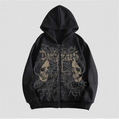 HEARUJOY - New Trendy Men Hoodie With Stylish Print Fashionable Pullover For Teen Boys Casual Comfortable Streetwear Youth Top