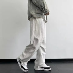 Hearujoy Baggy Men's Sports Pants Oversized Hip Hop Joggers Harajuku Streetwear Male Sweatpants Casual Wide Leg Trousers Korean