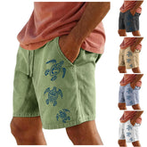HEARUJOY - Men'S Boxers Sportswear Surfwear Gym Beach Shorts Men Cotton Shorts Resort 3d Printed Shorts Elastic Shorts Masculino Academia