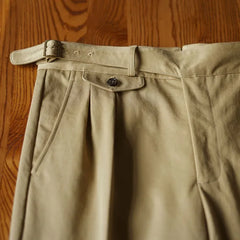 HEARUJOY - Vintage Gurkha Pants Men British Style High Waist Casual Straight Trousers Spring Autumn Fashion Loose Ankle-Length Naples Pant