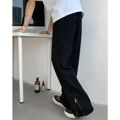 HEARUJOY - Black Casual Pants Men Fashion Gray Sports Pants Men Sweatpants Streetwear Korean Straight Pants Mens Joggers Trousers M-3XL