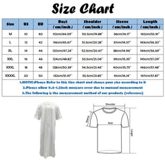 HEARUJOY - Comfort Regular Fit Men'S Slim Fit Shirt Male Casual Arab National Print Robe V Neck Middle Sleeve Split Hem Blouse Robe рубашка