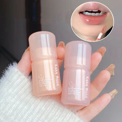 YICKYUE - NEW Water Glazed Mirror Lip Gloss Makeup Crystal Jelly Moisturizing Lip Glaze Long Lasting Rose Color Liquid Lipstick Cosmetics