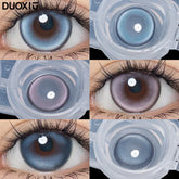YICKYUE - 10Pcs 5 Pair Natural Color Contact Lenses for Eyes with Myopia 1 Day Disposable Colored Pupils Blue Eyes Colored Lenses