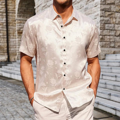 HEARUJOY - Chest Pocket Men'S Vintage Shirt Mens Cotton Button Long Sleeve Summer Beach Casual Chablis Shirt Shirts For Man 셔츠