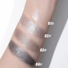 YICKYUE - Glitter Eyeshadow Long Lasting Waterproof Pearlescent Glitter Shimmer Eye Shadow Eyes Body Glitter Makeup Cosmetics