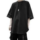 HEARUJOY - Summer T-shirt For Men Men Casual Shirt Casual Pullover Top Half Sleeve Style O-neck Design Regular Length