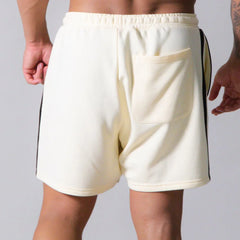 HEARUJOY - Sweatpants Men's Shorts Fitness Chic Summer Running Training Patchwork Breathable Stretch Casual Pants