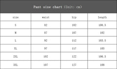 HEARUJOY - Contrast Color Patchwork Corduroy Pants Men Oversized Loose casual Pencil Pants Hip Hop Trendy Fashion Trousers Streetwear