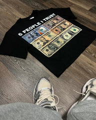 Hearujoy America Funny Money T Shirts Graphic Cotton Streetwear Short Sleeve Summer Style Hip Hop Y2k Gothic Oversized T-shirt Men Women