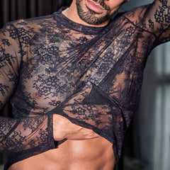 HEARUJOY - Bodybuilding Apparel Mens Long Sleeve Casual Wear Comfortable Loose Fit Four Seasons Wear 100cm Sport Activities