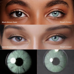 YICKYUE - Unspoken Brown Colored Contact Lenses Diopters -1.0 to -8.00 Natural Soft Lens Daily Eye Beauty Makeup Pupil Cosmetics