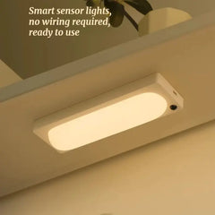 YICKYUE - Magnetic Induction Night Light, Human Body Automatic Induction, Kitchen Cutting, Wardrobe, Shoe Cabinet Bottom Light Strip