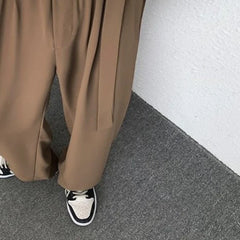 Hearujoy Slim Fit Man Suits Pants Straight Plus Big Size Trousers for Men Tressed Chinese Homme Slacks New in Thin Casual Stylish Cheap