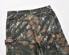 Hearujoy Y2k Streetwear Vintage Pantalones Hombre Trees Camouflage Jeans Cargos for Men Patchwork Straight Baggy Casual Denim Trousers