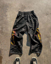 Hearujoy High Street Hip Hop New Black Denim Pants Y2k Goth Harajuku Men Clothing Ripped Baggy Jeans Casual Wide Leg Trousers Streetwear