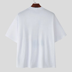 HEARUJOY - Men's T Shirt Summer Printing O-neck Short Sleeve Streetwear Men Clothing Oversize Vacation Casual Male Tee Tops