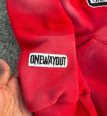 Hearujoy Women clothing Harajuku Hip Hop High Street embroidery zipper hoodie fall new American retro punk style oversized sweatshirt