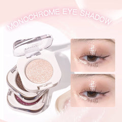 YICKYUE - Monochrome Glitter Champagne Eyeshadow Diamond Waterproof Matte Eyeshadow Palette Pearlescent Glitter Shiny Eyes Makeup Cosmetic