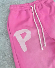 Hearujoy Y2k women pants Street hip hop retro straight leg pants letter print casual loose pants High street Harajuku fashion sweatpants