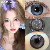 YICKYUE - 1 Pair Natural Blue Contact Lenses for Eyes With Prescription Colored Makeup Contacts Lenses Beauty Pupils Fast Delivery