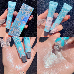 YICKYUE - Diamond Glitter Highlighter Cream Liquid Makeup Face Contour Glow Body Shimmer Sparkling Illuminating Highlight for All Skin