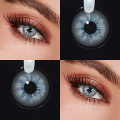 YICKYUE - Natural Soft Colored Contact Lenses, Prescription Lenses, Sensitive Eyes Friendly, for Summer & Autumn Holiday Daily