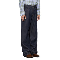 HEARUJOY - Streetwear Stylish Men's Jeans 2025 Autumn Fashionable Solid Color All-match Denim Trousers For Mens Outdoor Casual Loose Jeans