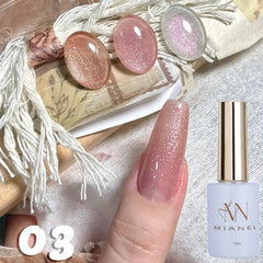 YICKYUE - Autumn Jelly Color Fairy Pearlescent Beauty Honey Series Gel Nail Polish For Christmas Halloween Nail Art Salon Use