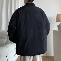 Hearujoy Taoist Robes Cotton Clothes Men Winter Plus Size Loose Handsome Warm Coats Cotton-padded Jackets Streetwear