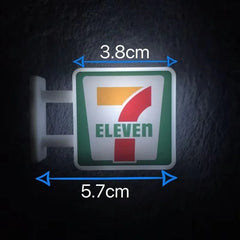 YICKYUE - Hot Convenience Store Fridge Magnet Miniature Model Magnetic Decorate Night Light Atmosphere Light Glowing Signboard