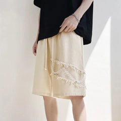 HEARUJOY - Summer Casual Wear Fringed Patchwork Pants Casual Wear Summer Outfits 2XL Perfect For Daily Wear Regular Length