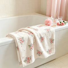 YICKYUE - High quality Adult Bath Towel Soft Large Size Cotton Gauze Beach Towel 80x160cm Jacquard Swimming Pool Bath Wrap Quick-Dry