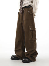 Hearujoy Wide Cargo Pants Men Baggy Oversize Cargo Trousers Male Oversize Loose Casual Streetwear Hip Hop Pocket Spring