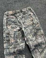 Hearujoy High Quality Retro Oversize Cargo Denim Y2k Camouflage Jeans Pants Fashion Men Clothing Straight Leg Wide Leg Jeans Streetwear