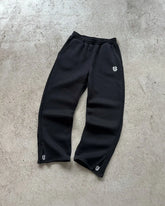 Hearujoy Y2k new women pant leg zipper embroidery design pants Streetwear retro loose straight pants Hip hop Harajuku casual sports pants
