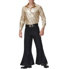 HEARUJOY - Party Outfits Top Trousers Set Dating Fashion Hippies Costume Holiday Mens Office Outdoor Party Soft Long Lasting