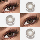YICKYUE - Contact Lenses Beauty Color Contact Cosmetics Eye Color Lenses Makeup Colored Pupils Black Eyes Lenses Natural Contact