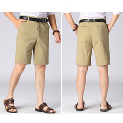 HEARUJOY - Comfortable Summer Shorts Loose Cotton Shorts Daily Home Use Leisure Style Regular Length Spring Summer Autumn Wear
